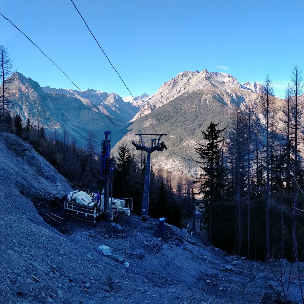 Carsico s.r.l. indagine geotecnica impianti sciistici Bardonecchia